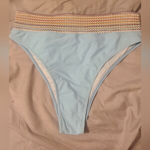 Blooming Jelly blue bikini bottim NWOT